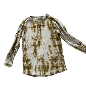 Kate Quinn The Woods Tye Dye Bamboo Long Sleeve Shirt, 3T